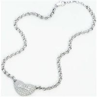 Collier Liu Jo Femme Ag 925 in Argent Zirconia LJ180 - LJ180